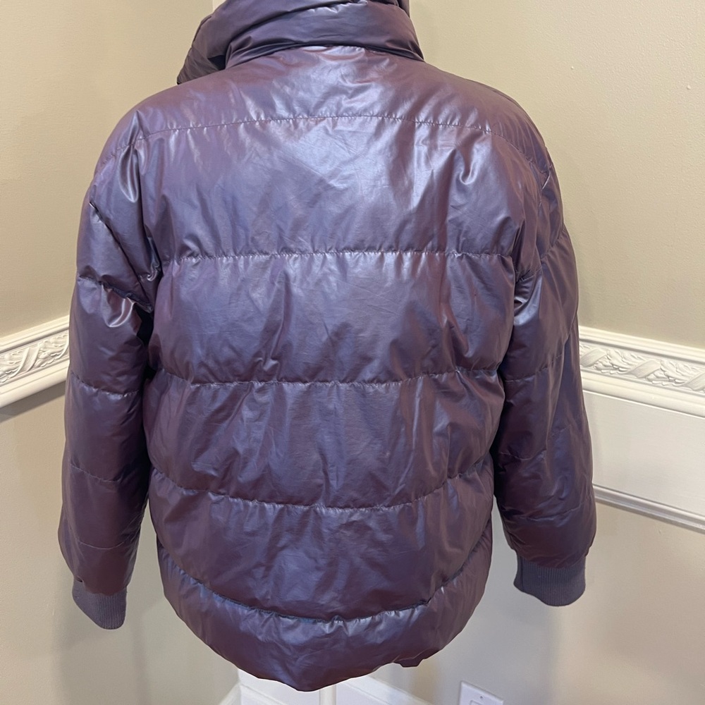Purple Puffer Jacket - Picture 2 of 3